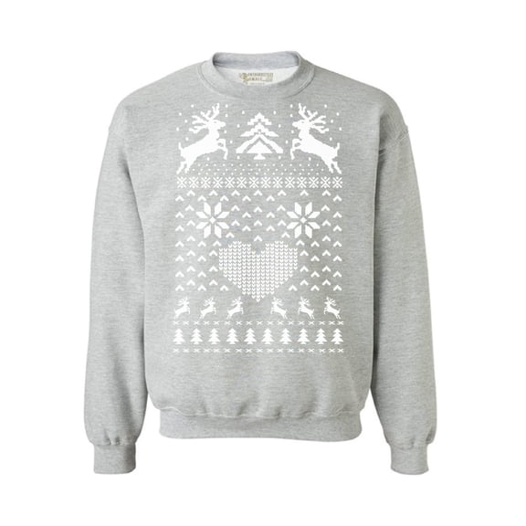 Awkward Styles Christmas Deer Holiday Sweatshirt Xmas Gifts Christmas Sweatshirt for Men and for Women Reindeer Christmas Sweater Funny Christmas Sweater Party Funny Christmas Sweater