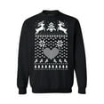 thumbnail image 1 of Awkward Styles Christmas Deer Holiday Sweatshirt Xmas Gifts Christmas Sweatshirt for Men and for Women Reindeer Christmas Sweater Funny Christmas Sweater Party Funny Christmas Sweater, 1 of 5