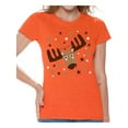 thumbnail image 1 of Awkward Styles Christmas Deer Tshirt for Women Funny Christmas Shirts Reindeer Christmas T Shirt Holiday Outfit Christmas Party Tshirt Xmas Reindeer Tshirt Women's Xmas Tshirt Holiday Shirt, 1 of 4