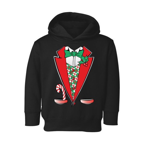 Awkward Styles Christmas Hoodie for Boys Girls Toddler Funny Xmas Tuxedo Sweatshirt