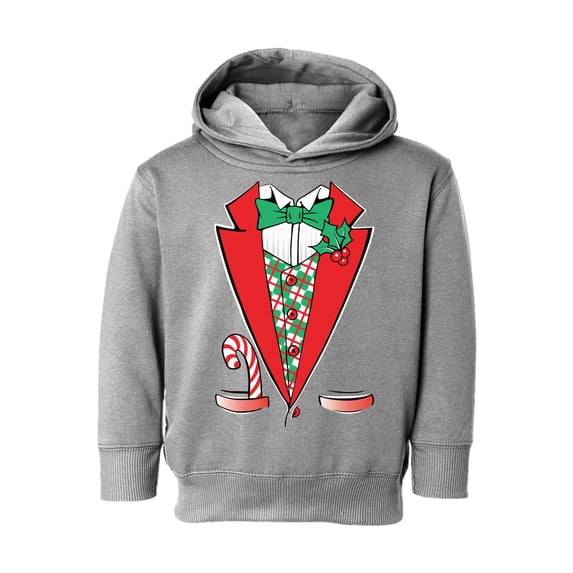 Awkward Styles Christmas Hoodie for Boys Girls Toddler Funny Xmas Tuxedo Sweatshirt