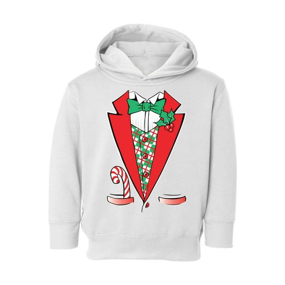 Awkward Styles Christmas Hoodie for Boys Girls Toddler Funny Xmas Tuxedo Sweatshirt