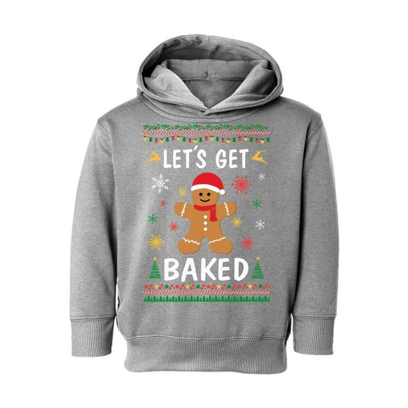 Awkward Styles Christmas Hoodie for Boys Girls Toddler Xmas Gingerbread Man Sweatshirt