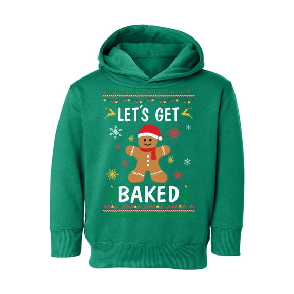 Awkward Styles Christmas Hoodie for Boys Girls Toddler Xmas Gingerbread Man Sweatshirt