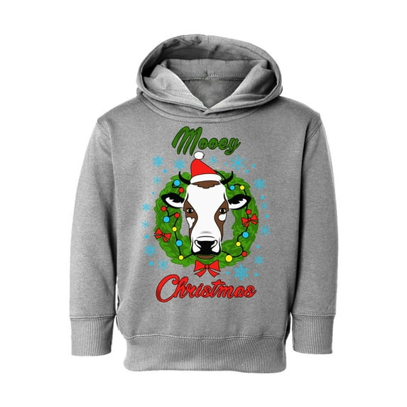 Awkward Styles Christmas Hoodie for Boys Girls Toddler Xmas Mooey Sweatshirt