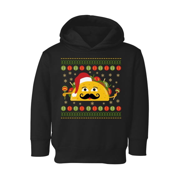 Awkward Styles Christmas Hoodie for Boys Girls Toddler Xmas Taco Sweatshirt