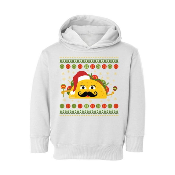 Awkward Styles Christmas Hoodie for Boys Girls Toddler Xmas Taco Sweatshirt