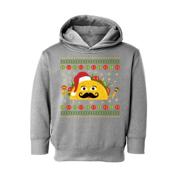 Awkward Styles Christmas Hoodie for Boys Girls Toddler Xmas Taco Sweatshirt