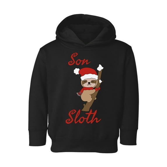 Awkward Styles Christmas Hoodie for Boys Toddler Xmas Son Sloth Sweatshirt