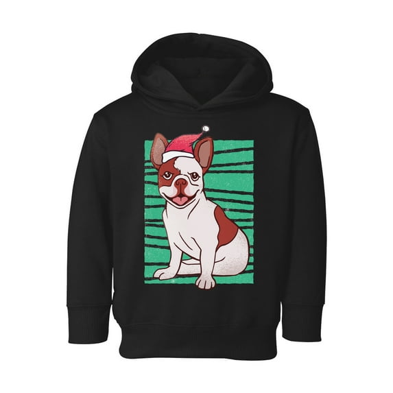 Awkward Styles Christmas Hoodie for Girls Boys Toddler Xmas Bulldog Sweatshirt