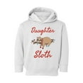 thumbnail image 1 of Awkward Styles Christmas Hoodie for Girls Toddler Daughter Sloth Sweatshirt, 1 of 4