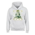 thumbnail image 1 of Awkward Styles Christmas Hoodies for Kids Youth Auto Xmas Tree Sweatshirt, 1 of 4
