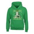 thumbnail image 1 of Awkward Styles Christmas Hoodies for Kids Youth Auto Xmas Tree Sweatshirt, 1 of 4