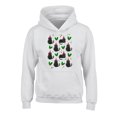 thumbnail image 1 of Awkward Styles Christmas Hoodies for Kids Youth Cat Xmas Pattern Sweatshirt, 1 of 4