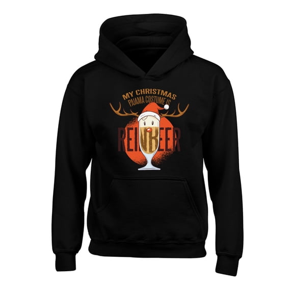 Awkward Styles Christmas Hoodies for Kids Youth Cute Xmas Reindeer Sweatshirt