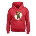 thumbnail image 1 of Awkward Styles Christmas Hoodies for Kids Youth Dabbing Xmas Elf Sweatshirt, 1 of 4