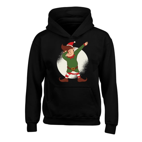 Awkward Styles Christmas Hoodies for Kids Youth Dabbing Xmas Elf Sweatshirt