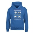 thumbnail image 1 of Awkward Styles Christmas Hoodies for Kids Youth Gamer Xmas Sweatshirt, 1 of 4