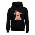 thumbnail image 1 of Awkward Styles Christmas Hoodies for Kids Youth Little Xmas Pig Sweatshirt, 1 of 4