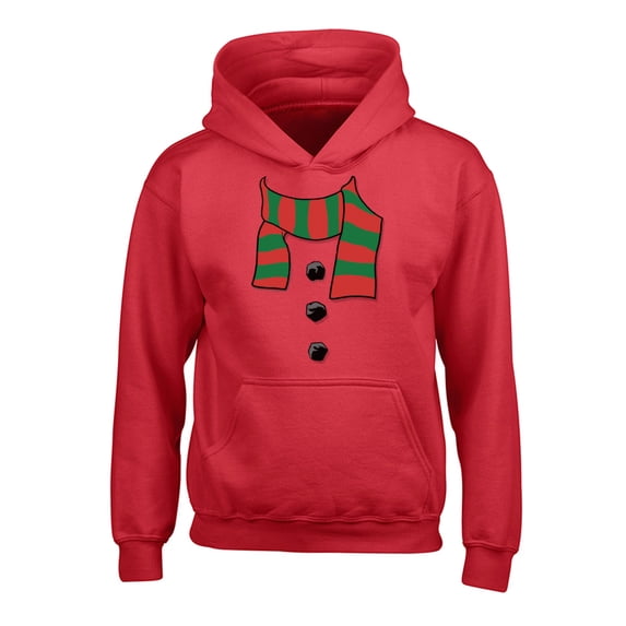 Awkward Styles Christmas Hoodies for Kids Youth Snowman Xmas Scarf Sweatshirt