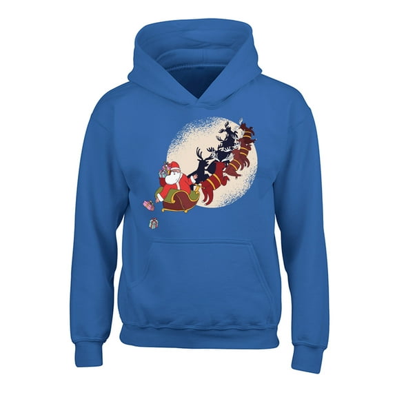 Awkward Styles Christmas Hoodies for Kids Youth Xmas Gifts Santa Sweatshirt