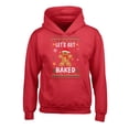thumbnail image 1 of Awkward Styles Christmas Hoodies for Kids Youth Xmas Gingerbread Man Sweatshirt, 1 of 4