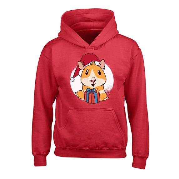 Awkward Styles Christmas Hoodies for Kids Youth Xmas Guinea Pig Sweatshirt