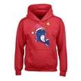 thumbnail image 1 of Awkward Styles Christmas Hoodies for Kids Youth Xmas Narwhal Sweatshirt, 1 of 4