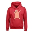 thumbnail image 1 of Awkward Styles Christmas Hoodies for Kids Youth Xmas Pig Dance Sweatshirt, 1 of 4