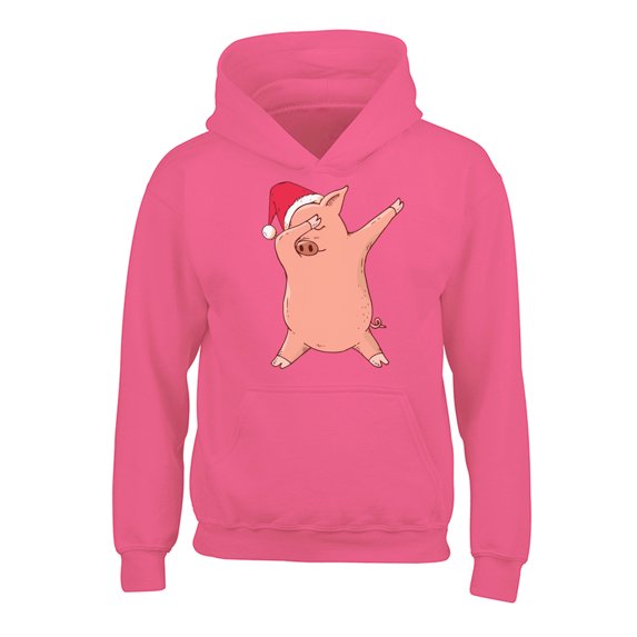 Awkward Styles Christmas Hoodies for Kids Youth Xmas Pig Dance Sweatshirt