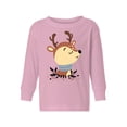 thumbnail image 1 of Awkward Styles Christmas Long Sleeve Shirt for Boys Girls Toddler Cute Little Deer Xmas Shirt, 1 of 4
