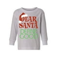 thumbnail image 1 of Awkward Styles Christmas Long Sleeve Shirt for Boys Girls Toddler Dear Santa Define Good Xmas Shirt, 1 of 4