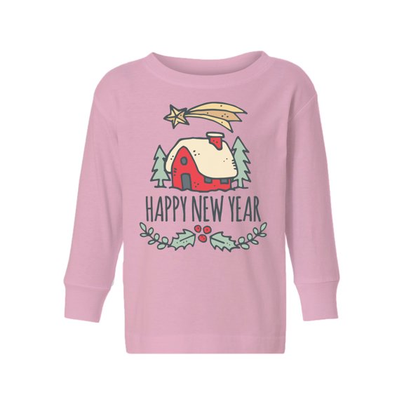 Awkward Styles Christmas Long Sleeve Shirt for Boys Girls Toddler Happy New Year Merry Xmas Shirt