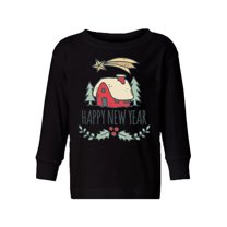 Awkward Styles Christmas Long Sleeve Shirt for Boys Girls Toddler Happy New Year Merry Xmas Shirt