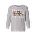 thumbnail image 1 of Awkward Styles Christmas Long Sleeve Shirt for Boys Girls Toddler Merry Xmas Shirt, 1 of 4