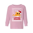 thumbnail image 1 of Awkward Styles Christmas Long Sleeve Shirt for Boys Girls Toddler Orange Xmas Shark Shirt, 1 of 4