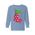 thumbnail image 1 of Awkward Styles Christmas Long Sleeve Shirt for Boys Girls Toddler Stocking Snowflake Xmas Shirt, 1 of 4
