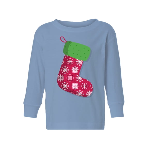 Awkward Styles Christmas Long Sleeve Shirt for Boys Girls Toddler Stocking Snowflake Xmas Shirt