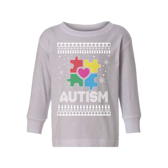 Awkward Styles Christmas Long Sleeve Shirt for Boys Girls Toddler Xmas Autism Shirt