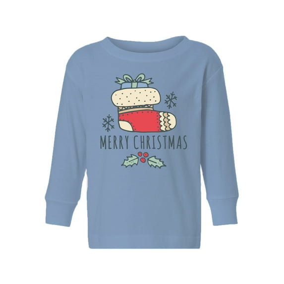 Awkward Styles Christmas Long Sleeve Shirt for Boys Girls Toddler Xmas Stocking Shirt