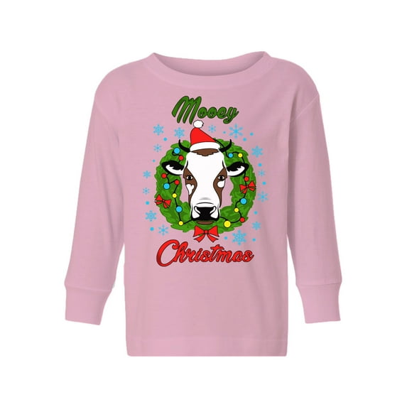 Awkward Styles Christmas Long Sleeve Shirt for Boys Girls Xmas Mooey Shirt