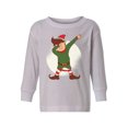 thumbnail image 1 of Awkward Styles Christmas Long Sleeve Shirt for Girls Boys Toddler Dabbing Xmas Elf Shirt, 1 of 4