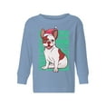thumbnail image 1 of Awkward Styles Christmas Long Sleeve Shirt for Girls Boys Toddler Xmas Bulldog Shirt, 1 of 4