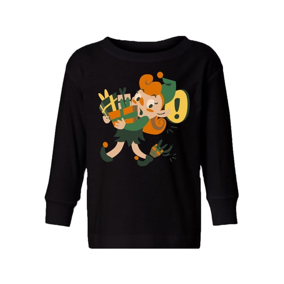 Awkward Styles Christmas Long Sleeve Shirt for Girls Boys Toddler Xmas Elf Helpers Shirt
