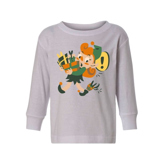 Awkward Styles Christmas Long Sleeve Shirt for Girls Boys Toddler Xmas Elf Helpers Shirt