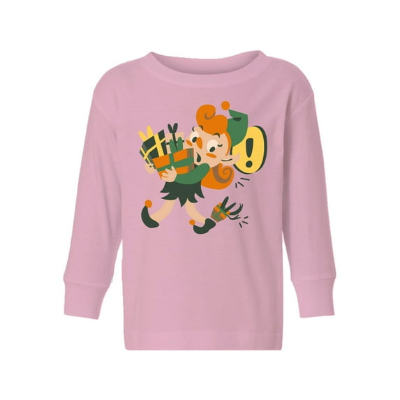 Awkward Styles Christmas Long Sleeve Shirt for Girls Boys Toddler Xmas Elf Helpers Shirt