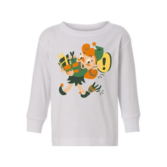 Awkward Styles Christmas Long Sleeve Shirt for Girls Boys Toddler Xmas Elf Helpers Shirt