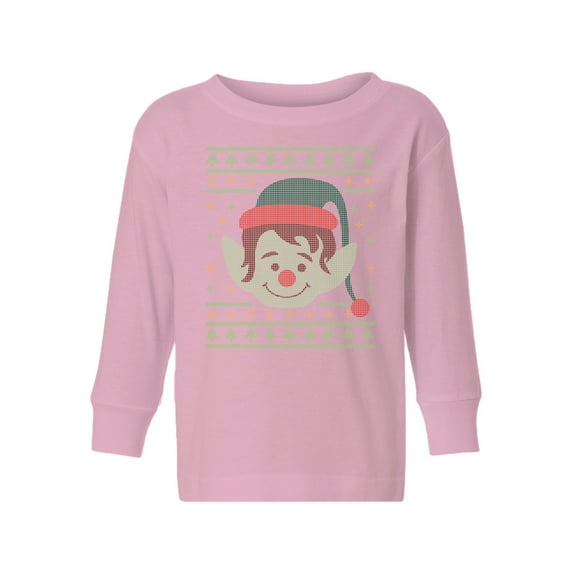 Awkward Styles Christmas Long Sleeve Shirt for Girls Boys Toddler Xmas Elf Shirt