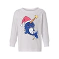 thumbnail image 1 of Awkward Styles Christmas Long Sleeve Shirt for Girls Boys Toddler Xmas Narwhal Shirt, 1 of 4