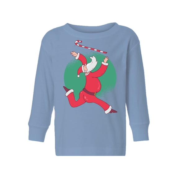Awkward Styles Christmas Long Sleeve Shirt for Girls Boys Toddler Xmas Santa is Coming Shirt